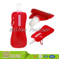De calidad superior personalizado impreso Portable reutilizable boca de bebida de envasado plegable plástico bolsa de agua bolsa / bolsa